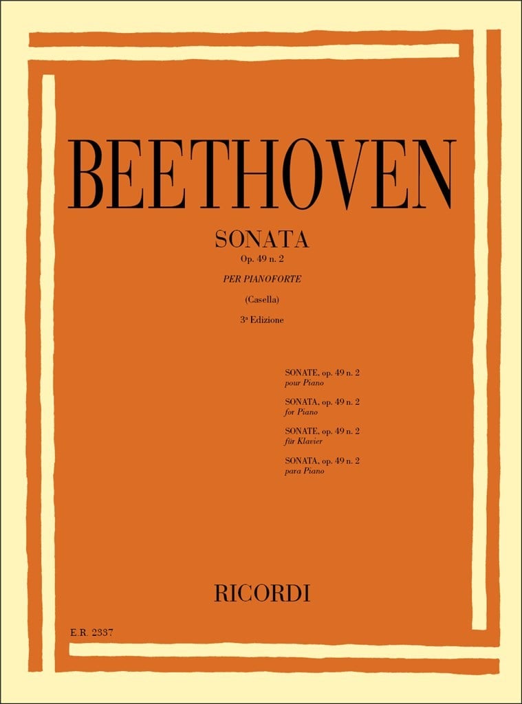 Sonata Op. 49 N. 2